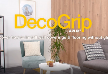 decogrip aplix hook and loop wall floor installation