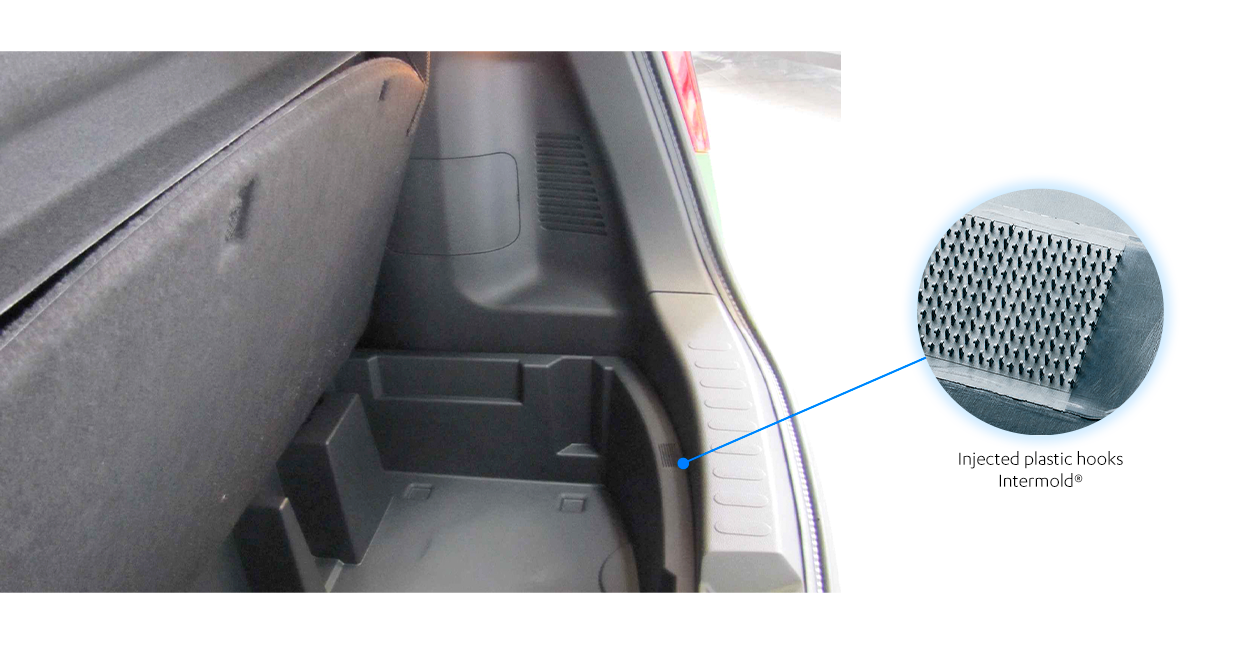 aplix hook and loop for Automotive interiors