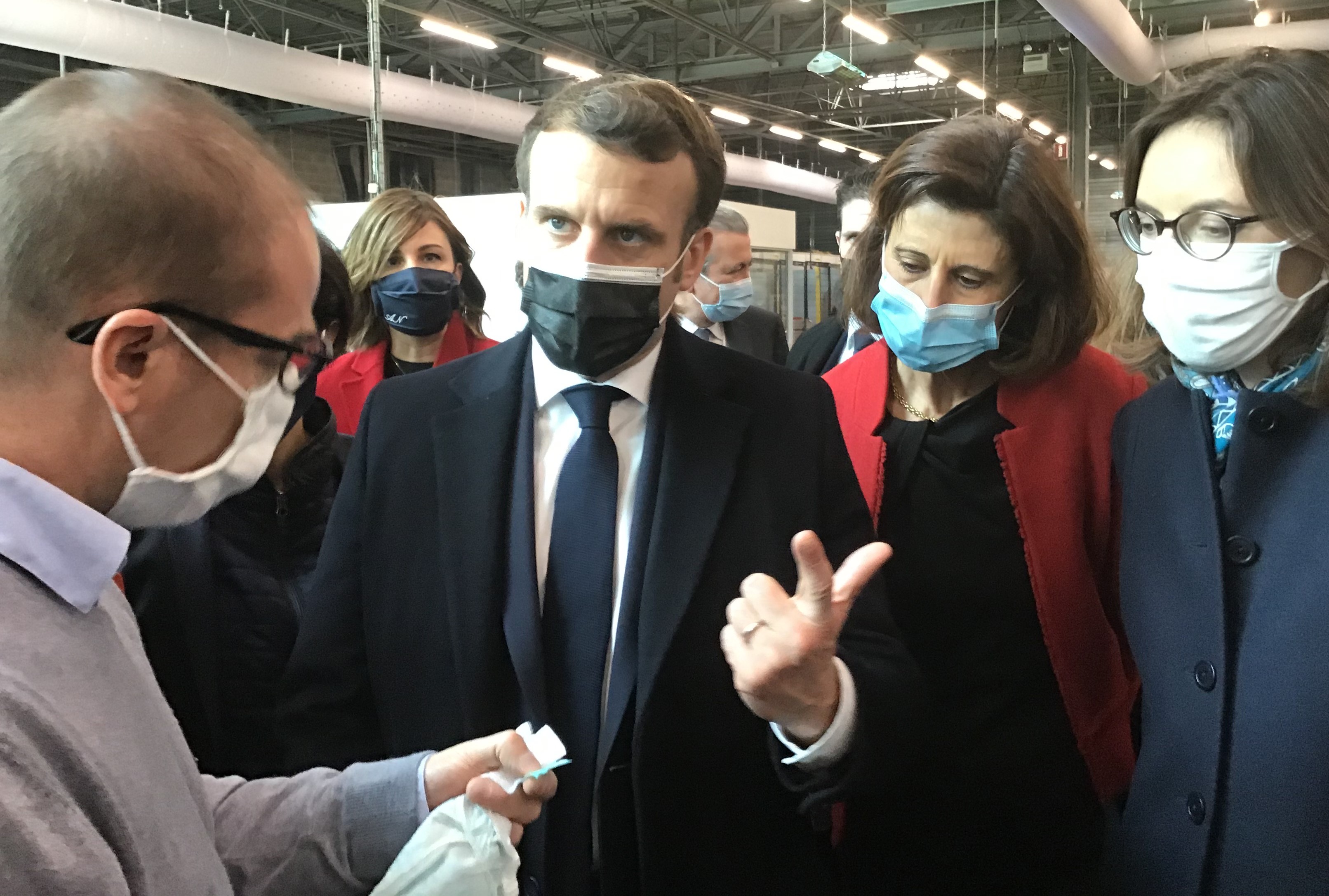 visite Macron aplix