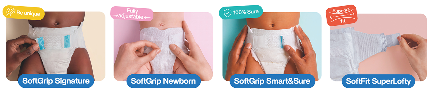 FASTENING CLOSURE SOLUTIONS FOR DIAPERS APLIX