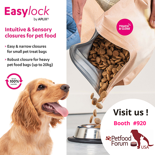 easylock closure petfood packaging petfood forum aplix