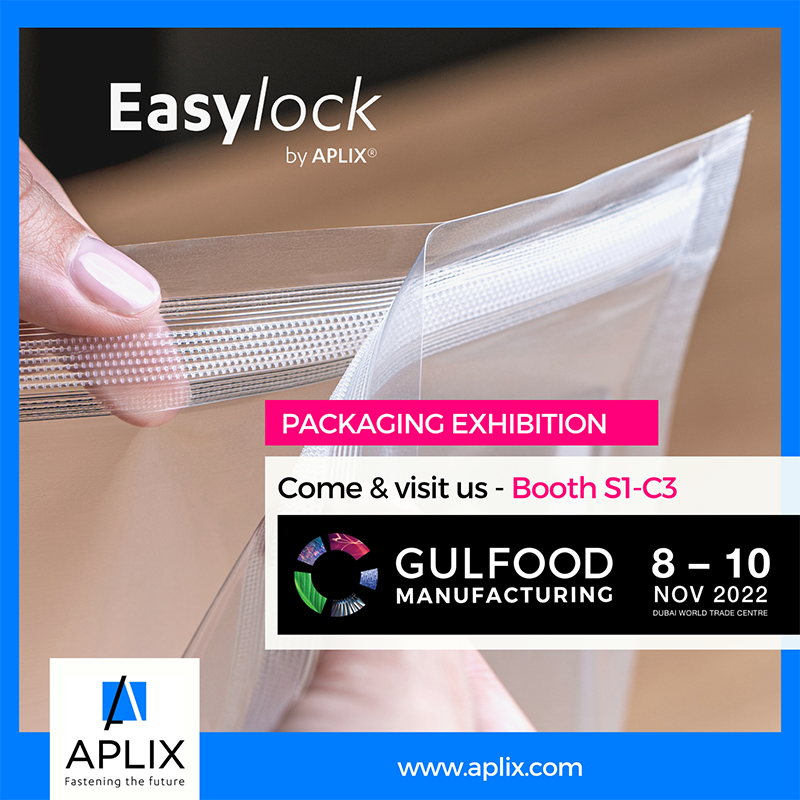 aplix easylock packaging gulfood manufacturing dubai