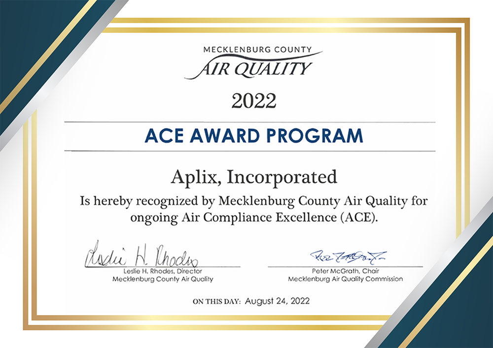 aplix award air compliance
