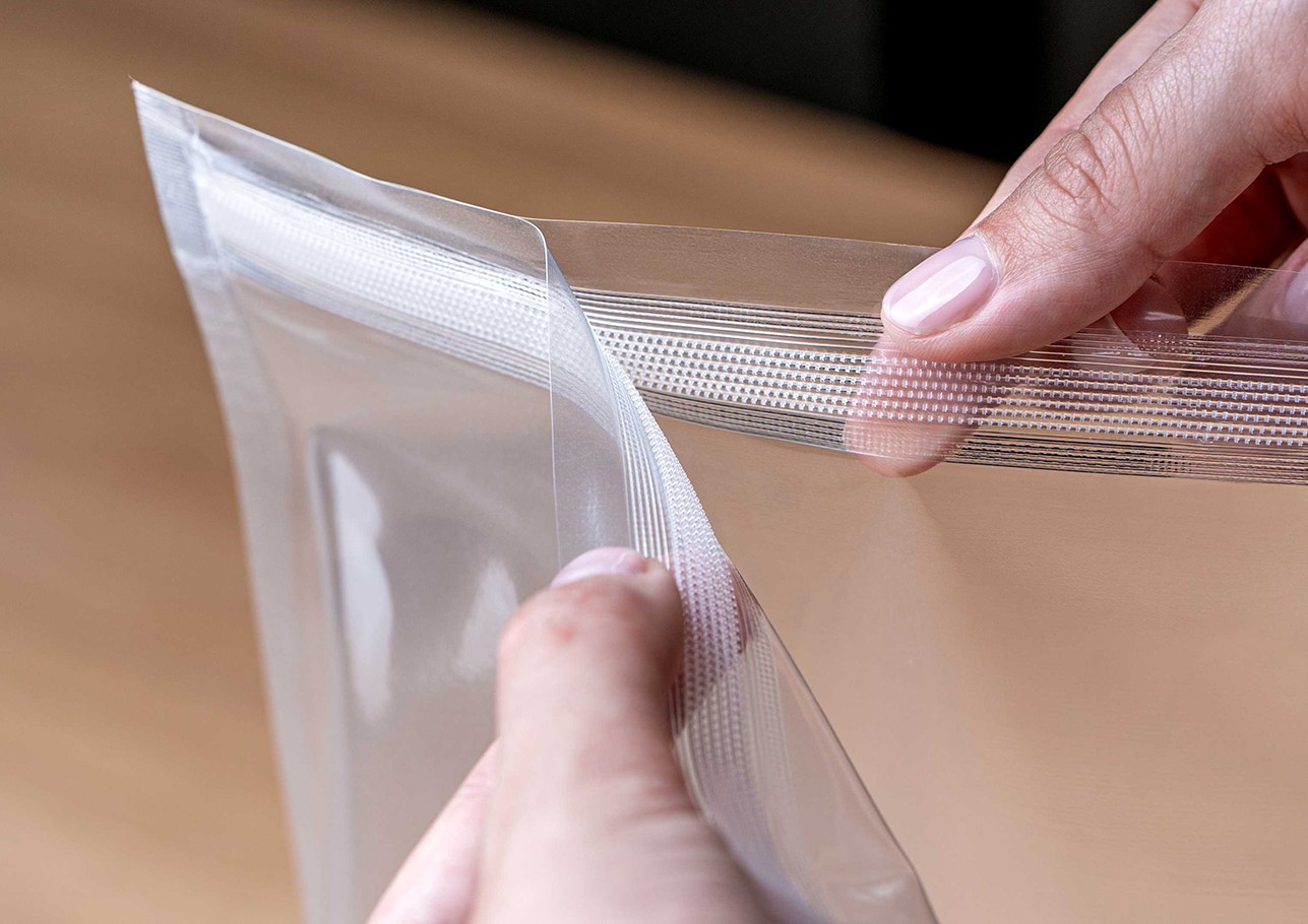 ouverture facile zip sachet packaging easylock aplix