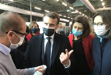 visite Emmanuel MACRON