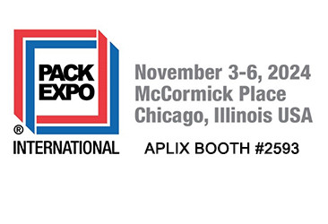 press-to-close zippers for pouches and packaging APLIX PACKEXPO Chicago