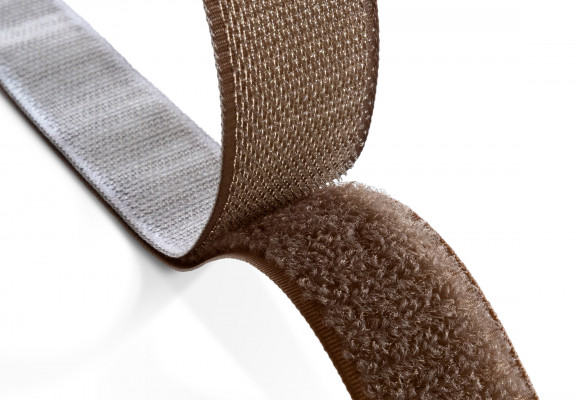 Textile hook and loop undetectable to anti-infrared waves