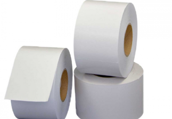 Linerless labels parafix etiquetas adesivas